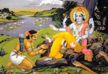 Krishna’s departure and re-incarnation