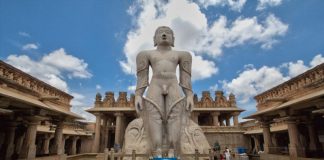 Shravanabelagola Temple, popularly known as Gomateshwara Temple or Bahubali Temple in Karnataka is a highly famous Jain Pilgrimage center in South